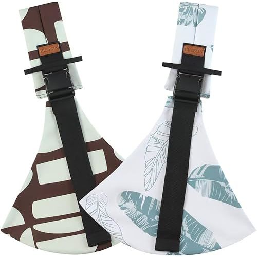 2 Packs Toddler Carrier,Baby Sling Carrier,Baby Sling,Lightweight, Portable, Ergonomic-Designed, Travel-Friendly, Secure & Safe Baby Carriers(Boho+Nature)