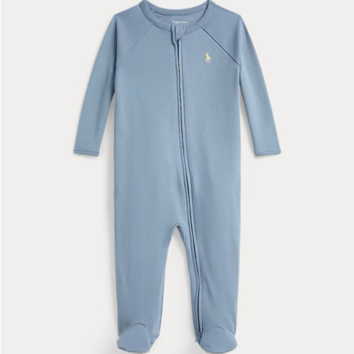 Cotton Interlock Footed Coverall