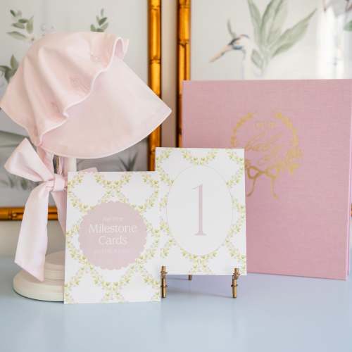 First Year Milestone Cards & Stand | Petite Keep