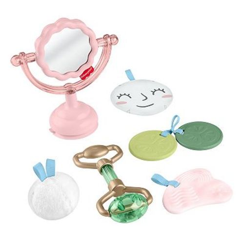 Fisher-Price Mini Me Moments Self-Care Sensory 6-pc. Baby Rattle & Teether Toy Set