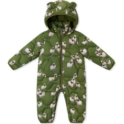 Down Jumpsuit, 3-6M