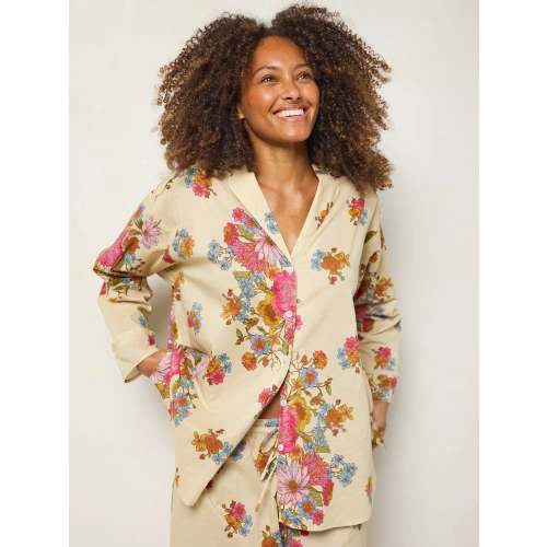 Dreamy Cotton Pajama Set - English Garden Cream – Natural Life