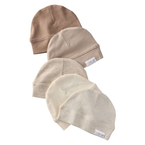 Kids' Charlie 5-Pack Organic Cotton Caps