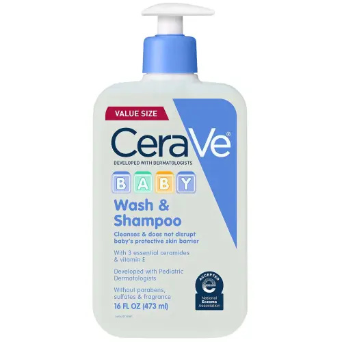 CeraVe Baby Wash and Shampoo (16 fl. oz)
