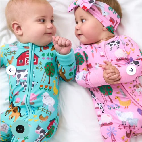 Blue Farm Fam Zippy | Little Sleepies