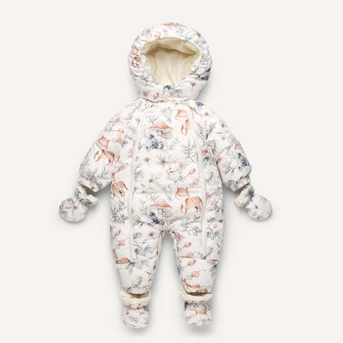 Baby One-Piece Down Jacket | 90% White Duck Down | Extra Thick | 4M–2Y – Baby Sleep Better