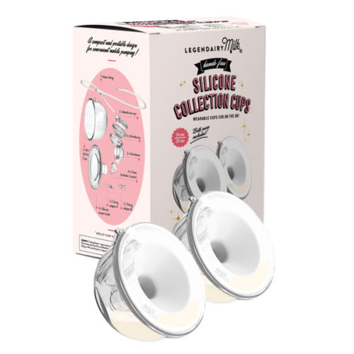 Silicone Milk Collection Cups | Legendairy Milk