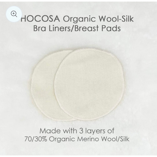 HOCOSA Wool-Silk Bra Liners – Danish Woolen Delight
