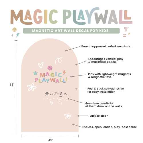 Magic Magnet Playwall Decal