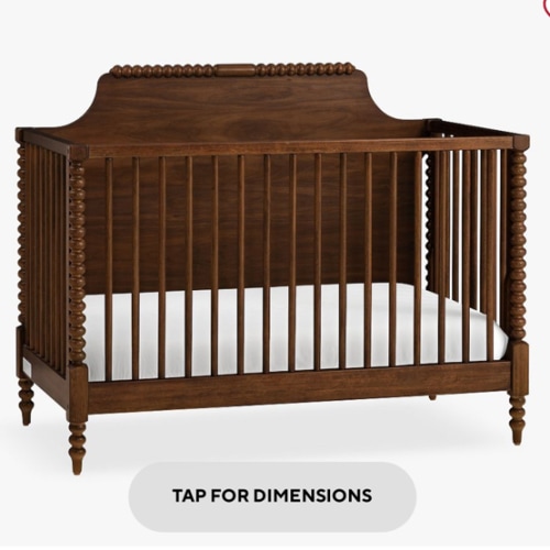 Chris Loves Julia 4-in-1 Convertible Crib | Pottery Barn Kids