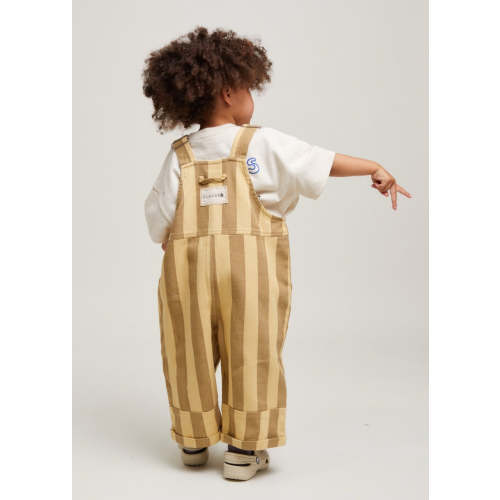Blythe Banoffee Stripe Dungaree – Claude & Co