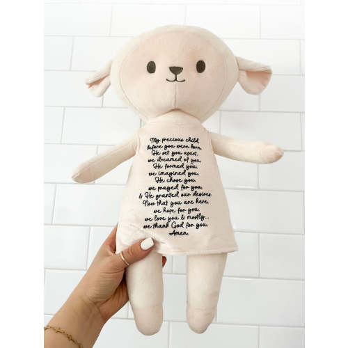 Precious Lamb Stuffy – OUR HOUSE ABOVE