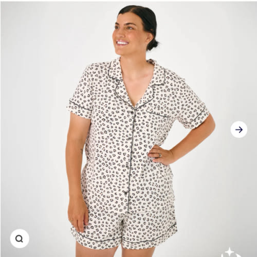 Luxe Leopard Women's Pajama Set | Little Sleepies