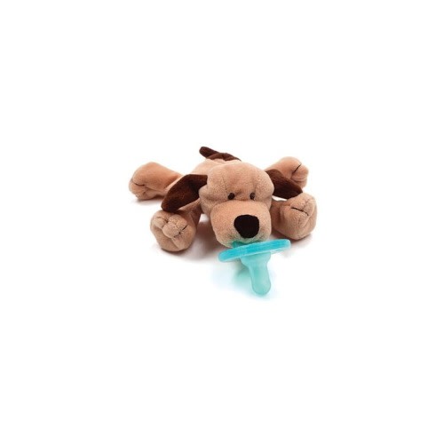 WubbaNub Brown Puppy Plush Pacifier