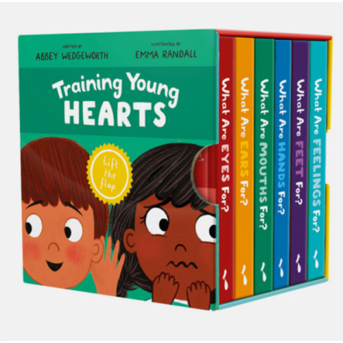 Training Young Hearts Board Books Boxed Set: 6 Lift-the-Flap Board Books & Guide for Grown-Ups: 9781802543278 - Christianbook.com