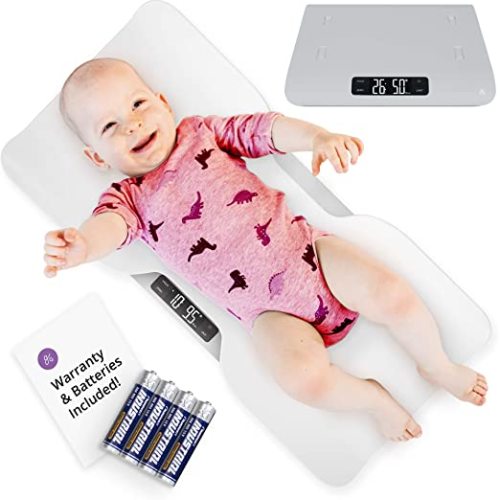 Greater Goods Digital Baby Scale, Perfect for Readings Before and After Feedings with Two-in-One Function, Can Also Serve as Toddler Scale, Designed in St. Louis (Basic, Non-Connected) - Basic Baby Scale