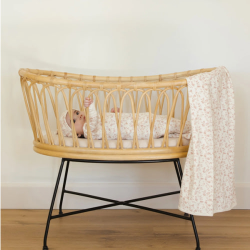 Swaddle || French Garden – Quincy Mae