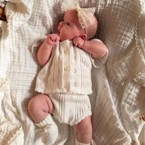Margot Shortie Set - Milk – Blossom and Pear