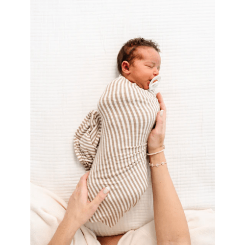 Indy Ribbed Swaddle Blanket