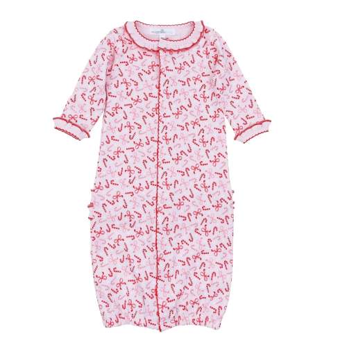 Candy Cane Lane Print Ruffle Converter Red