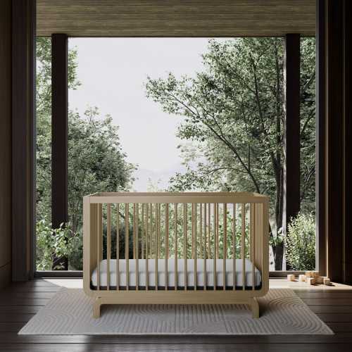 Storkcraft Santorini 5-in-1 Convertible Crib with Guardrail | Ashley