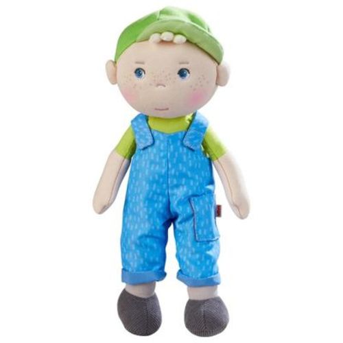 HABA Snug Up Till - 10" Soft Doll, Machine Washable Baby Boy Doll, Snuggly Toddler Plush Figure for 18 Months and Up