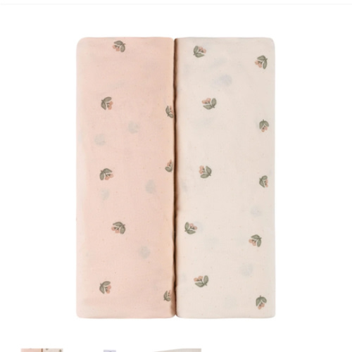 Vintage Floral 2 pack Crib Sheet Set for safer sleep – Ely's & Co.