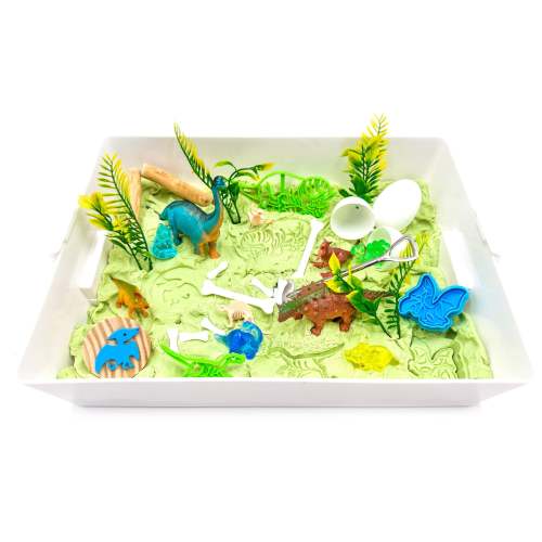 Dinosaur Sensory Elastic Sand Bin