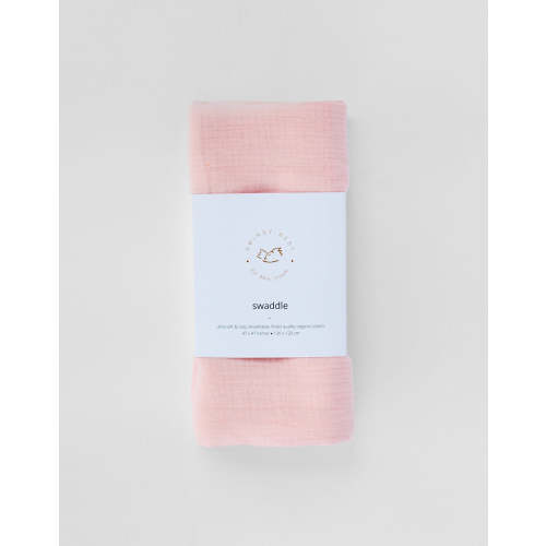 Organic Muslin Swaddle | Sugar Plum