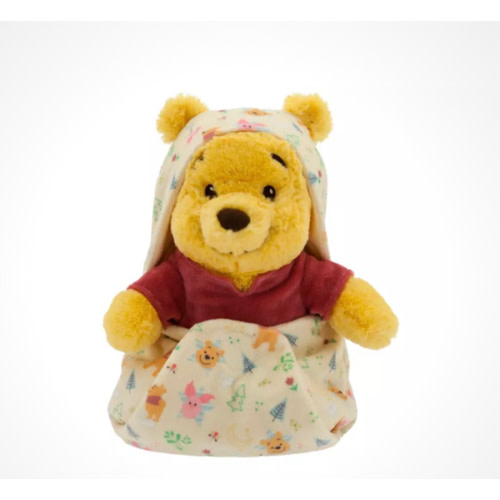 Winnie the Pooh Plush in Swaddle – Disney Babies – Small 10'' | Disney Store