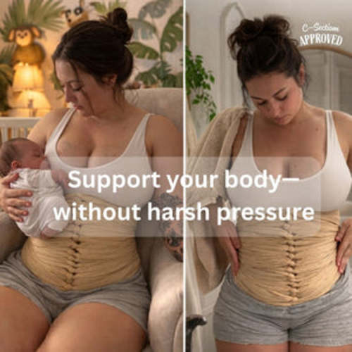 Belly Besties Postpartum Belly Wrap Kit | C-Section Safe | Bellibind