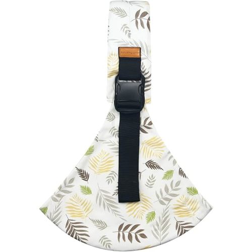 Baby Sling Carrier,Baby Sling,Toddler Carrier,Adjustable and Non-Slip Hip Seat Carriers Carrying 10-30 lbs(Leaf)