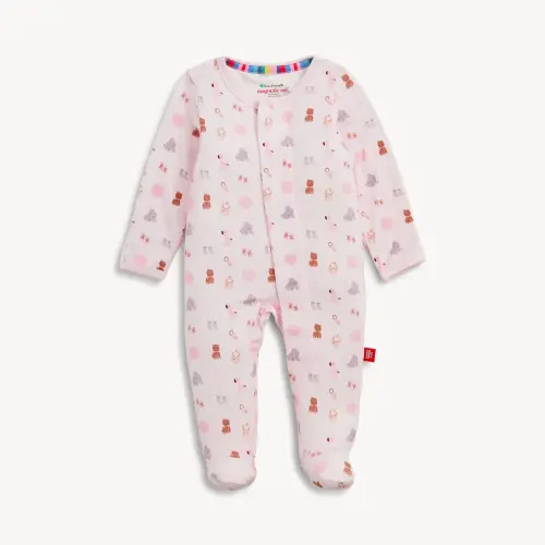 Magnetic Me Nursery Nostalgia Pink Modal Footie
3-6M