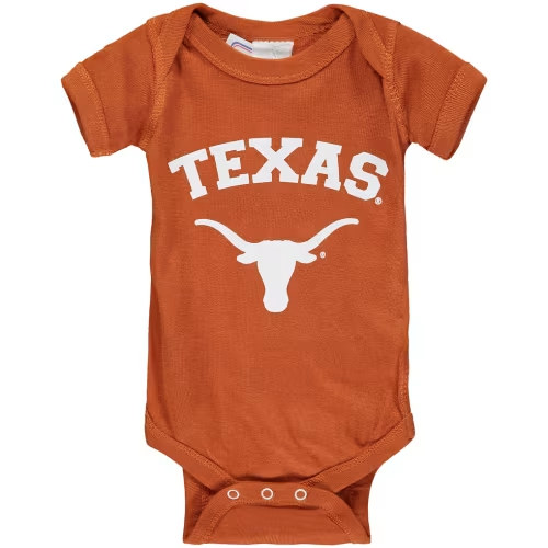 Texas Orange Texas Longhorns Arch & Logo Bodysuit
