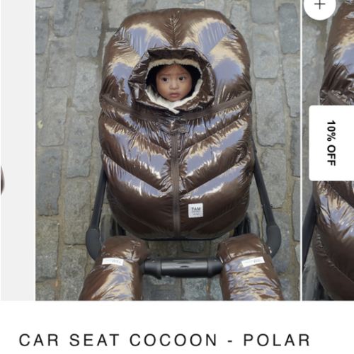 Car Seat Cocoon - Polar