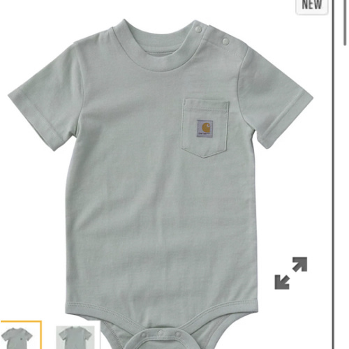 Kids' Short Sleeve Pocket Bodysuit (Baby) | Spring Layering | Carhartt