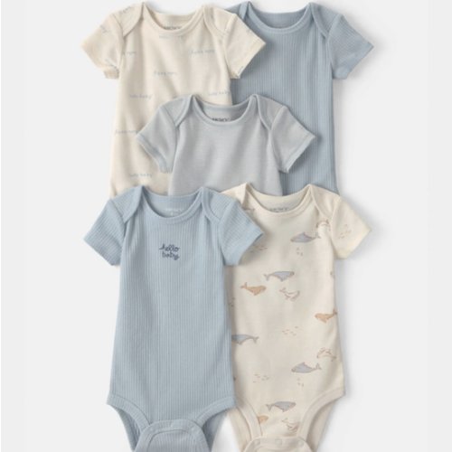 0-3mo Onesies - 5 Pack