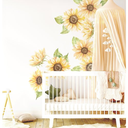 Sunflower Wall Decals