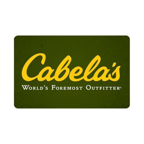 Cabela's $25 Gift Card (email Delivery)