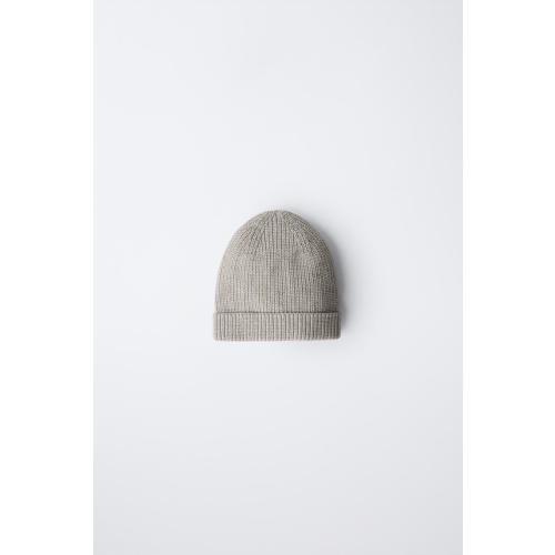 PURL KNIT BEANIE - Light beige | ZARA United States