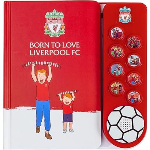 Fans Legacy - Liverpool FC Interactive Sound Book for Kids, 8 Fan Chants, Official Licensed Product, Ages 2+