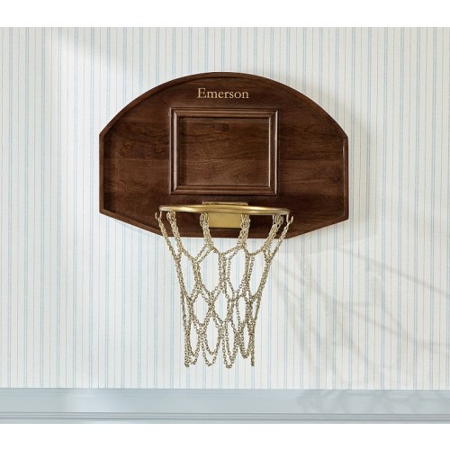 Chris Loves Julia Basketball Hoop Decor
