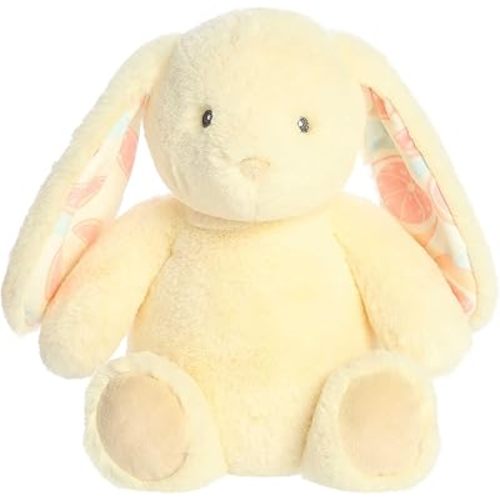 Aurora® Playful Dewey™ Flourish Banana™ Baby Stuffed Animal - Soft & Cuddly Toy - Imaginative Play - Yellow 12.5 Inches
