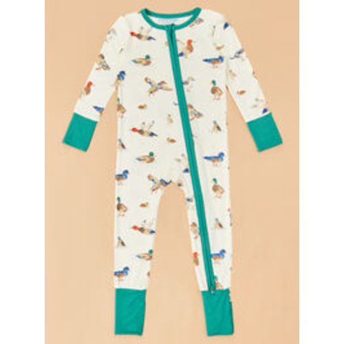 Ducks on the Loose Footless Romper