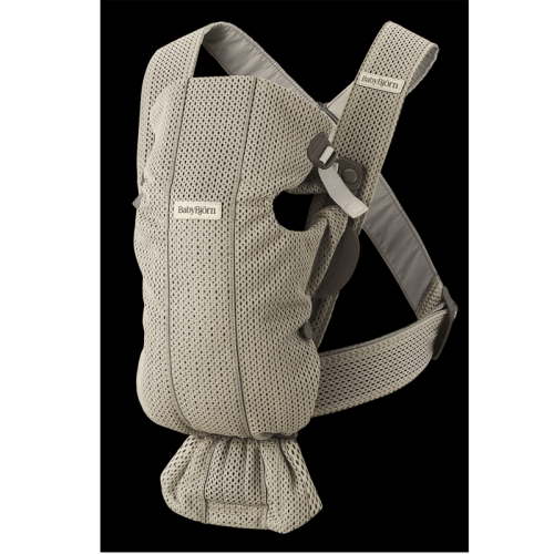 BabyBjörn Baby Carrier Mini  - Gray Beige 3D Mesh