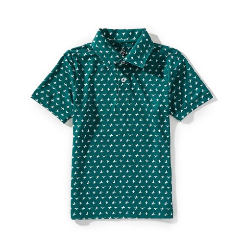 Class Club Little Boys Flying Duck Synthetic Polo Shirt