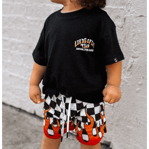 Heater Flame Shorts Checkers