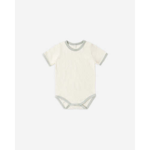Rylee + Cru Ringer Bodysuit Seafoam - Shop