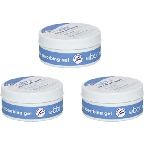 Ubbi Lavender Scented Absorbing Gel Value Pack - 3 Count Diaper Pail Odor Control for Baby Nursery