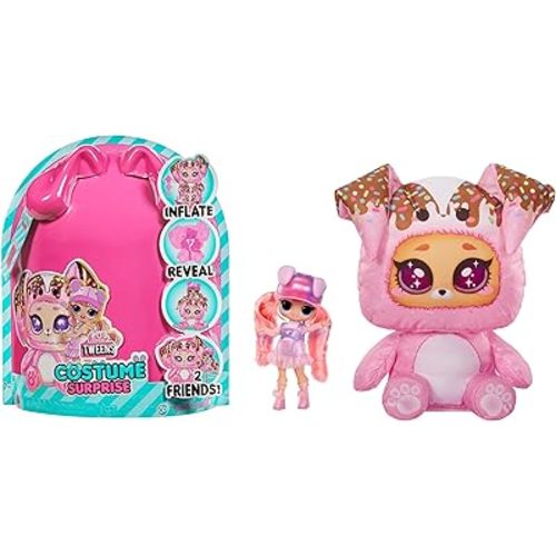 LOL Surprise Tweens Costume Surprise Ali Dance Fashion Doll with Inflatable Pink Puppy Pet Costume and Multiple Surprises Including Fabulous Fashions & Accessories – Great Gift for Kids Ages 4+